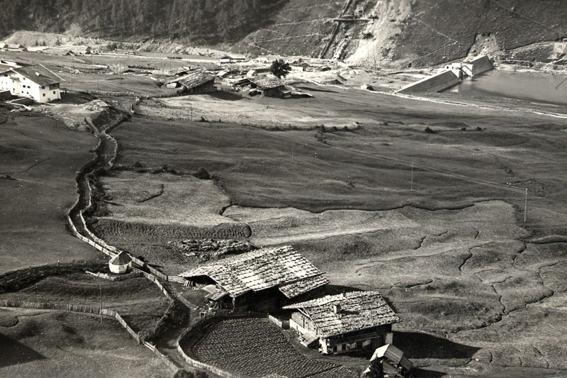 prima costruzione della diga