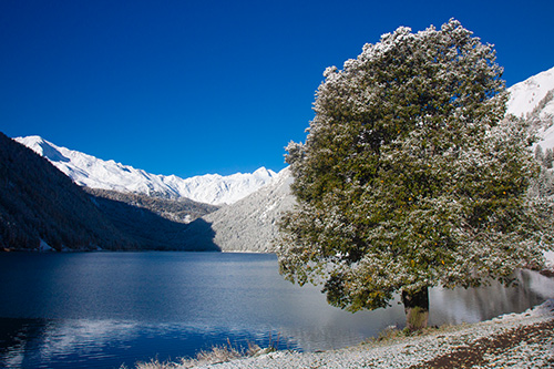Passeggiate invernali al lago