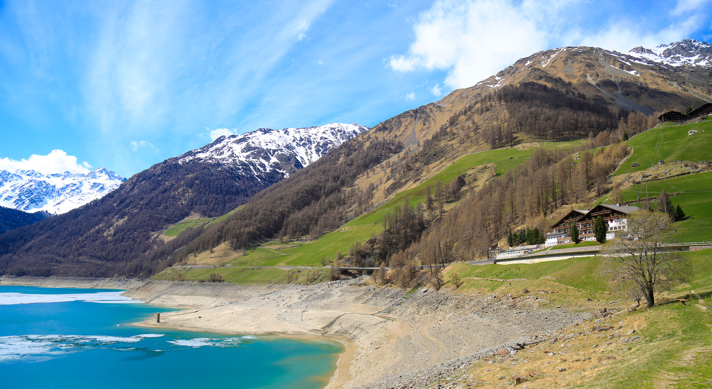 Frühling in Vernagt im Schnalstal
